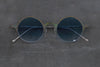 Rigards RG1093TI series titanium alloy sunglasses titanium alloy frame salmon fillet Rigards copper titanium handmade round frame glasses RG0131CU series jade/blue flakes